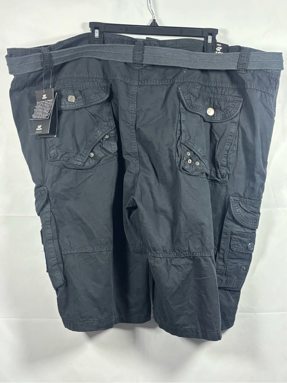 Men’s XRay Belted Double Pockrt Bermuda Cargo Shorts Size 54 NWT